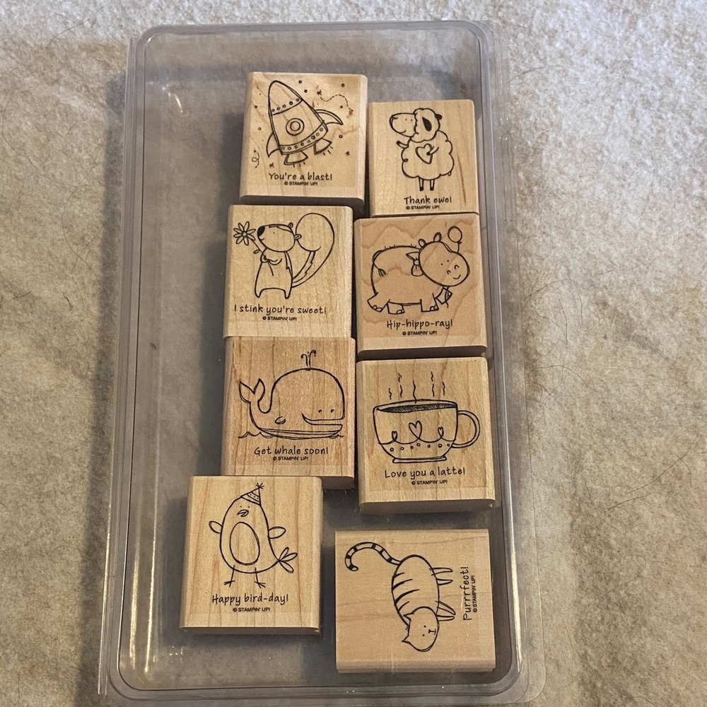 Stampin' Up! Pun Fun stamps